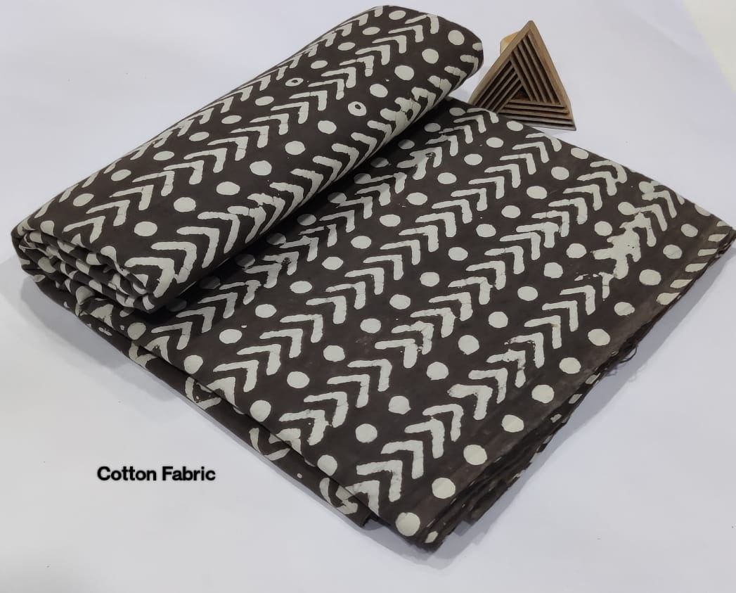 Hand Block Cotton Fabric